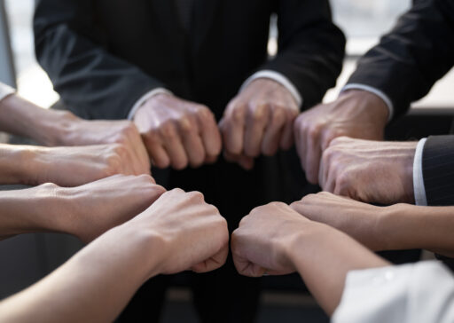 close-up-people-working-as-team